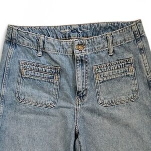 SIZE 8 OLD NAVY WOMEN'S LIGHT BLUE HIGH RISE JEANS